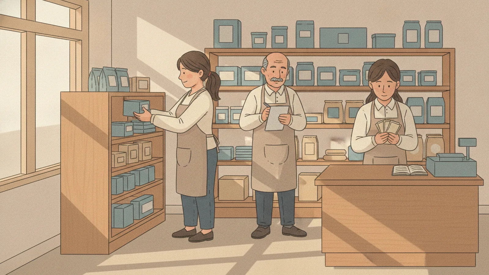 Escena de la solución: Cómo organizar un conteo de inventario por zonas sin paralizar tu local