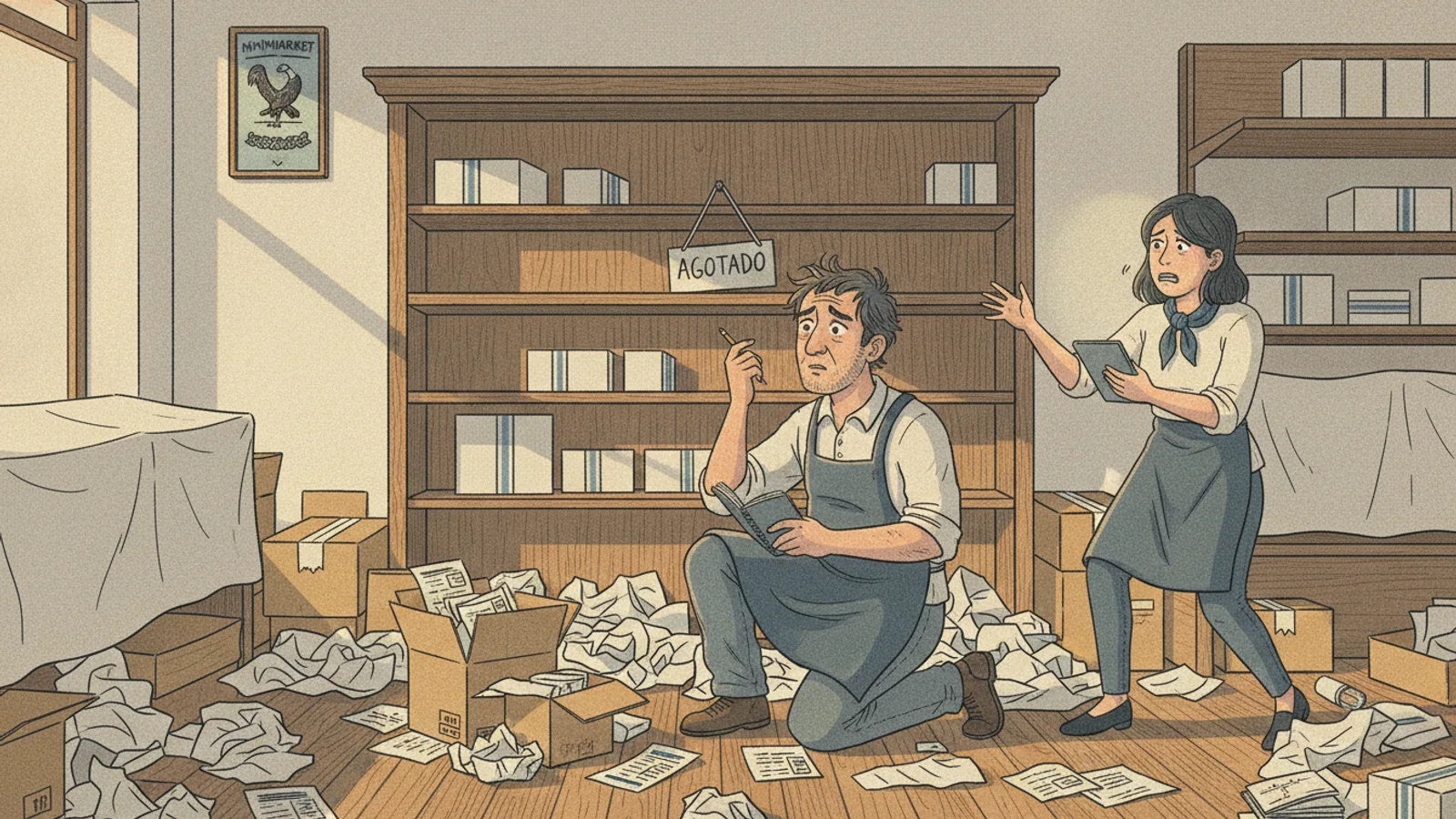 Escena del problema: Qué hacer cuando se te acaba un producto estrella