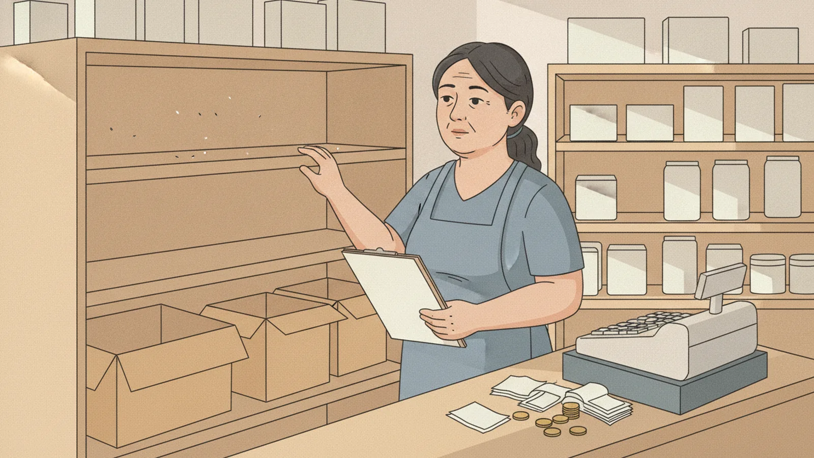 Escena del problema: Cómo registrar mermas y conocer sus causas